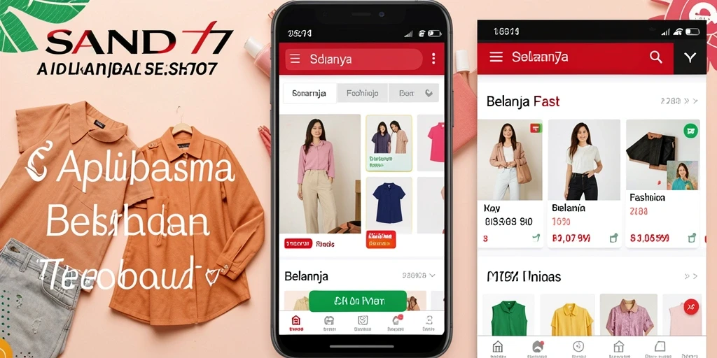 Tampilan antarmuka SAND77 yang modern dan stylish.