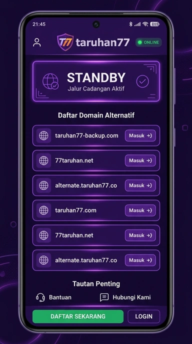 Link alternatif taruhan77 untuk akses mudah dan cepat