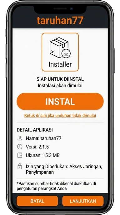 Unduh APK taruhan77 dan Nikmati Pengalaman Bertaruh Terbaik