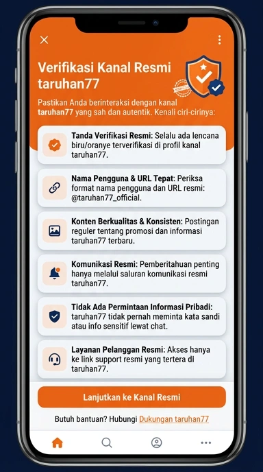 Kanal Resmi Taruhan77 - Download APK Terbaru
